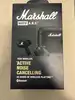 marshall motif a.n.c. - écouteurs sans fil avec micro - intra - auriculaire - bluetooth - suppresseur de bruit actif - noir