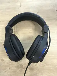 micro-casque gaming stéréo bigben noir pour ps4, pc, mac et appareils mobiles