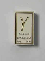 miniature yves sant laurent y eau de toilette 7,5ml