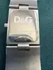 montre d&g dolce & gabbana - time en métal argentée