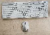 pack clavier et souris sans fil bluestork- ultra slim avec touches silencieuses - touches multimédia - souris ambidextre - sans fi