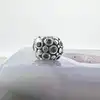 pandora charm argent clip avec pierre rose  argent 925 millième (22 ct) 4,61g