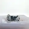 pandora charm argent clip avec pierre rose  argent 925 millième (22 ct) 4,61g