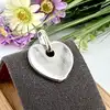 pendentif argent en forme de coeur  argent 925 millième (22 ct) 5g