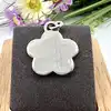 pendentif argent en forme de fleur argent 925 millième (22 ct) 5,49g