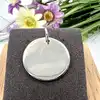 pendentif en argent rond argent 925 millième (22 ct) 3,49g