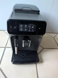 philips series 1200 ep1224 - machine à café automatique avec mousseur à lait - 15 bar - gris cachemire