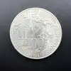 pièce 100 francs emile zola 1985 argent 900 millième 15g