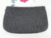 pochette lancel noir effet paille