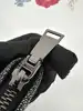 pochette lancel noir effet paille