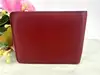 portefeuille louis vuitton multiple pour homme en cuir rouge