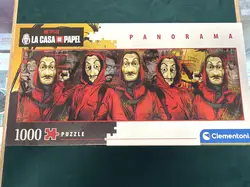 puzzle adulte la casa de papel - panorama 1000 pièces