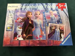 puzzle puzzles 3x49 p - le voyage commence / disney la reine des neiges 2