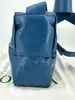 sac à bandoulière bottega veneta cassette en cuir bleu