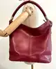 sac lancel french flair en cuir fuchsia