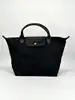 sac longchamp le pliage original taille m en toile noire