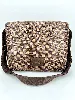 sac messenger louis vuitton modèle brooklyn en toile damier ebène