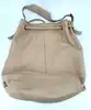 sac seau gérard darel en cuir de chèvre beige