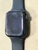 apple watch series 7 (gps) - boitier 45 mm aluminium noir minuit avec bracelet sport noir minuit