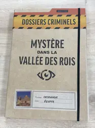 asmodee dossiers criminels : mystère ds la vallée des rois 120 min jeu de société famille