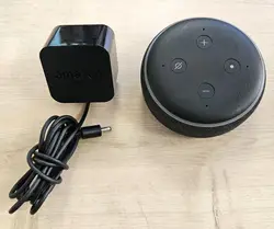 assistant vocal amazon echo dot génération 3 noir