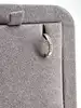 boucles d'oreilles en argent demi créole argent 925 millième (22 ct) 0,50g