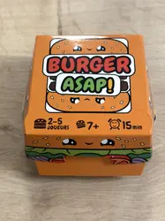 burger asap - asmodee - jeu de rapidité - dès 7ans