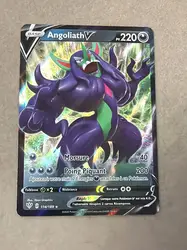 carte pokemon angoliath v 114/189