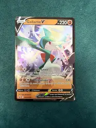 carte pokémon gallame v swsh258