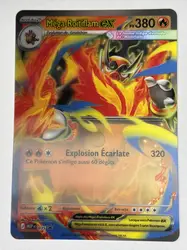 carte pokémon jumbo méga roitiflam ex mep 035