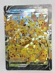 carte pokémon jumbo pikachu v-union swsh140