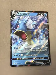 carte pokémon léviator v 028/203 fr nm