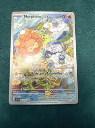 carte pokémon morphéo forme solaire 195/191