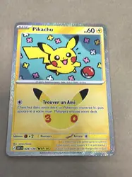 carte pokémon pikachu 07/30 - 029/128 - 30 ans