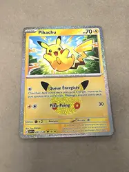 carte pokémon pikachu 15 /30 - 037/128 - 30 ans