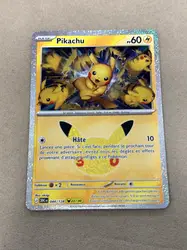 carte pokémon pikachu 22 /30 - 044/128 - 30 ans