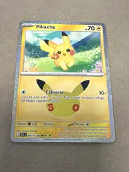 carte pokémon pikachu 25/30 - 047/128 - 30 ans