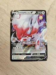 carte pokémon zoroark de hisui v 146/196
