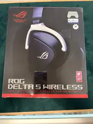casque pc / ps5 gaming sans fil bluetooth asus rog delta s pour pc/mac/ps5/nintendo switch noir