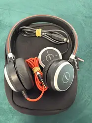 casque-sur-oreille - filairejabra evolve 40 uc stereo - micro - usb, jack 3,5mm - isolation acoustique