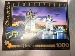 clementoni - jigsaw puzzle - 1,000 pieces - tower bridge