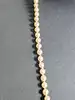 collier de perles de culture avec un fermoir en or or 750 millième (18 ct) 7,49g