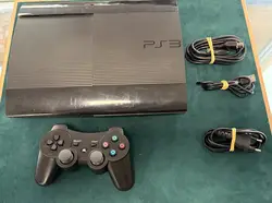 console sony playstation 3 ps3 ultra slim 12go avec une manette