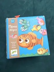 djeco mémo poisson