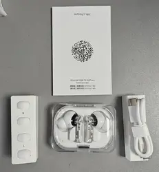 écouteur true wireless nothing ear (a) blanc
