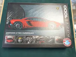 eurographics puzzle lamborghini aventador 750-4 sv (1 000 pièces, multicolore)
