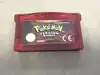jeu gameboy advance gba pokemon version rubis