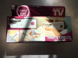 jeu nes best direct starlyf fast sew/original/comme vu à la tv/mini machine a coudre poche singer portable pratique et facile pour
