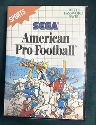 jeu sega master system american pro football