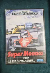jeu sega mega drive super monaco gp